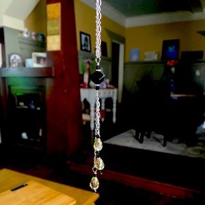 Sterling silver chain official Swarovski crystals